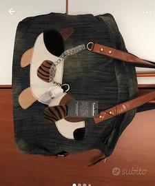 Borsa grande in Jeans shopping spiaggia