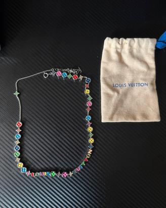 Louis Vuitton Monogram Party Collana Arcobaleno