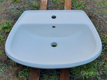 Lavandino Lavabo ceramica bianco sospeso, SCALA
