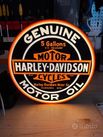 Insegna luminosa Harley-Davidson
