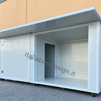 Cuccia con veranda per cani