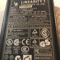 Alimentatore 12VDC- 3A modello LAD6019AB4