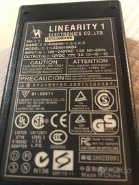 Alimentatore 12VDC- 3A modello LAD6019AB4