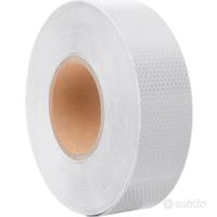Nastro adesivo riflettente PVC bianco
