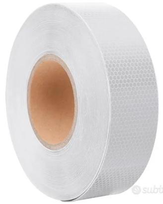 Nastro adesivo riflettente PVC bianco