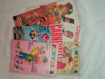 Riviste di costumi di carnevale con cartamodelli