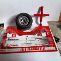 Ferrari Formula Uno tris  per la  costruzione 1/7-