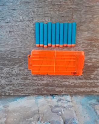 Caricatore nerf set 2 pezzi e dardi elite