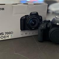 Canon eos 700D Body schermo touch
