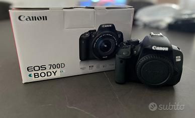 Canon eos 700D Body schermo touch