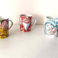 3 Tazze Disney con i nani