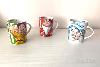 3 Tazze Disney con i nani