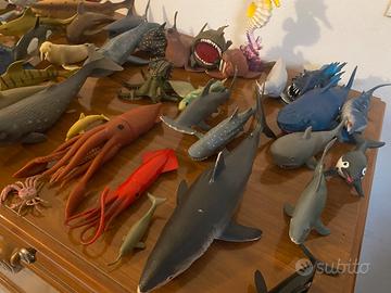 Animali in plastica (animali marini)