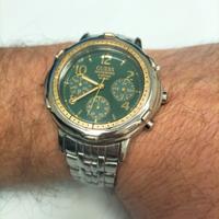 Guess Vintage Orologio Chrono quadrante verde