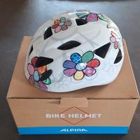 casco bici bimba alpina 47-51