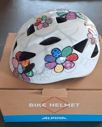 casco bici bimba alpina 47-51