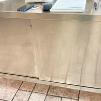 Tavolo inox ELECTROLUX doppia apertura passante