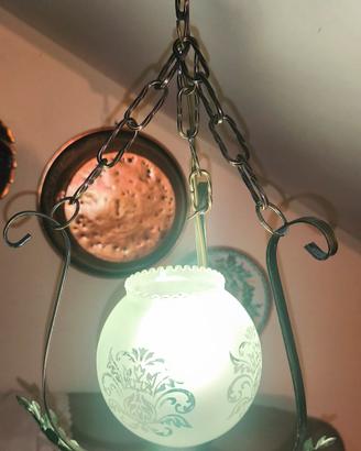 Lampadario a sospensione stile lanterna Maremmano 