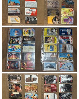 Schede telefoniche (circa 350)