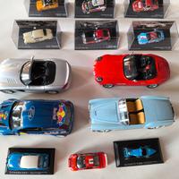 Modellini auto rally in scala 1:43 e 1:18