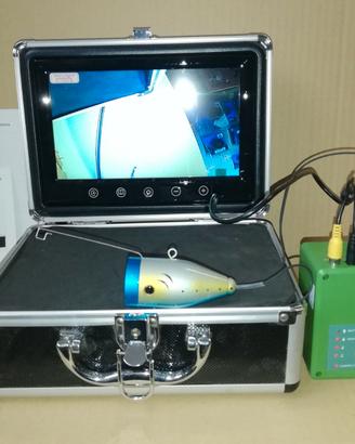 Telecamera videocamera ecoscandaglio subacquea