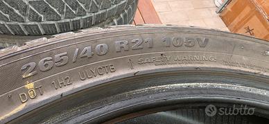 Gomme invernali termiche 21 pollici