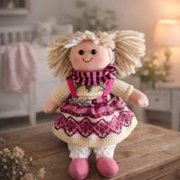 Bambola di pezza 25 cm