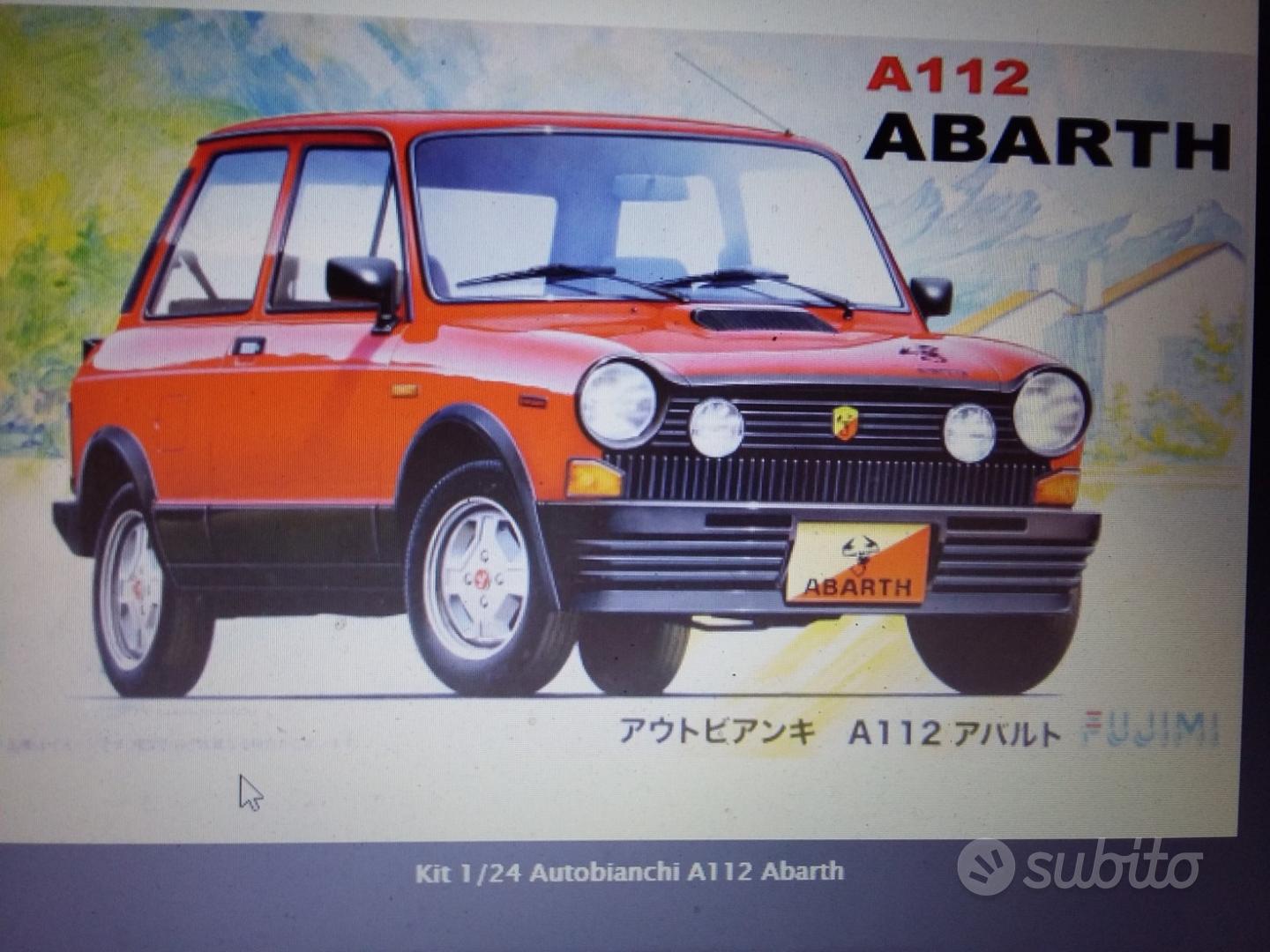 Autobianchi A112 Abarth 1/24 fujimi (Neu (gemäss Beschreibung)) in