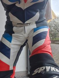 tuta da moto divisibile tg 48 