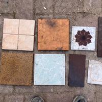 Mattonelle vintage assortite