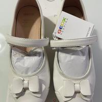 Ballerine bianche bambina, geox, numero 31
