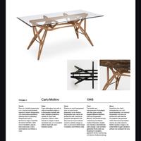 Zanotta tavolo Reale