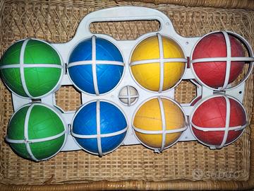 bocce in plastica