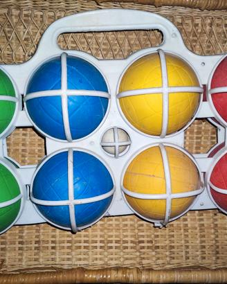 bocce in plastica