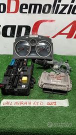 KIT CHIAVI CENTRALINA MOTORE OPEL Astra H Berlina