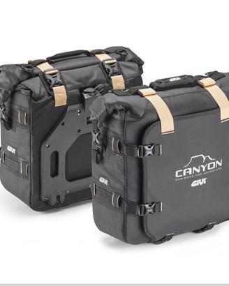 Borse laterali Givi Canyon GRT720B - XADV 750