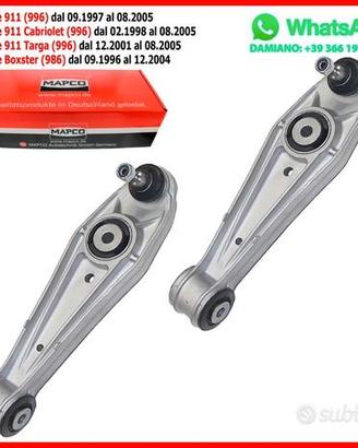 Kit 2 Bracci Anteriori Rinforzati Porsche 911