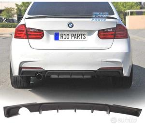 DIFFUSORE BMW F30 F31 LOOK M PERFORMANCE NERO