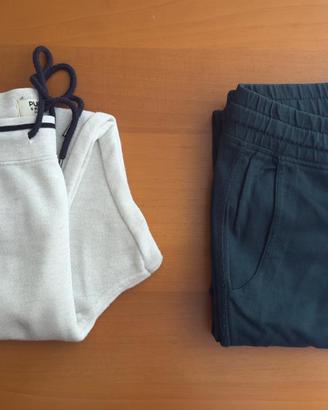 Lotto 2 Pantaloni Tuta Uomo Casual / Joggers