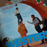 4 Dischi in vinile musica Western