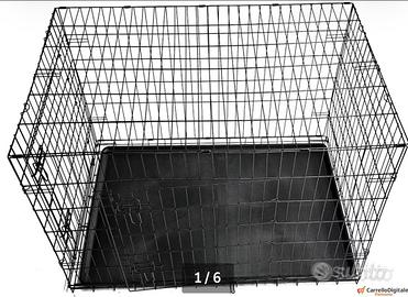 Kennel in metallo