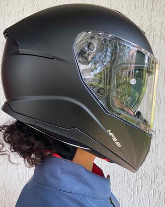 CASCO INTEGRALE HP5.81 MONOCOLORE NERO OPACO