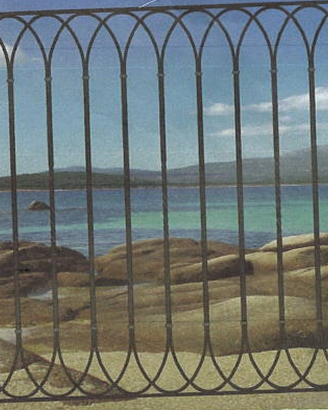 Recinzione in ferro modello Todi