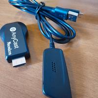 AnyCast M100 HDMI 4K/1080P Miracast con WiFi 5G