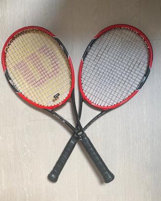 Coppia Racchette Wilson Blx Pro staff 97 315 manic