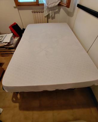 Rete + materasso una piazza e mezzo