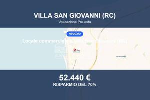 Immobile in asta di 540 m² a Villa San Giovanni
