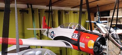 E Flite Trojan 1.2 UScNavy BNF 3s/4s