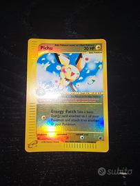 Carta Pokémon Pichu reverse holo set Expedition 