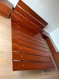 Letto matrimoniale FLOU TADAO  ciliegio